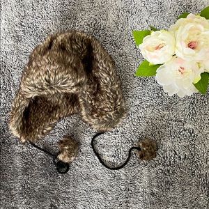 SPRING Faux Fur Aviator Hat